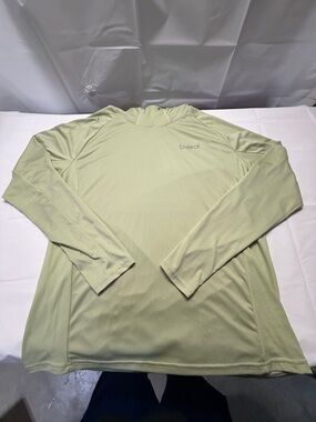 Baleaf Light Green Long-Sleeve Hoodie Performance Shirt
